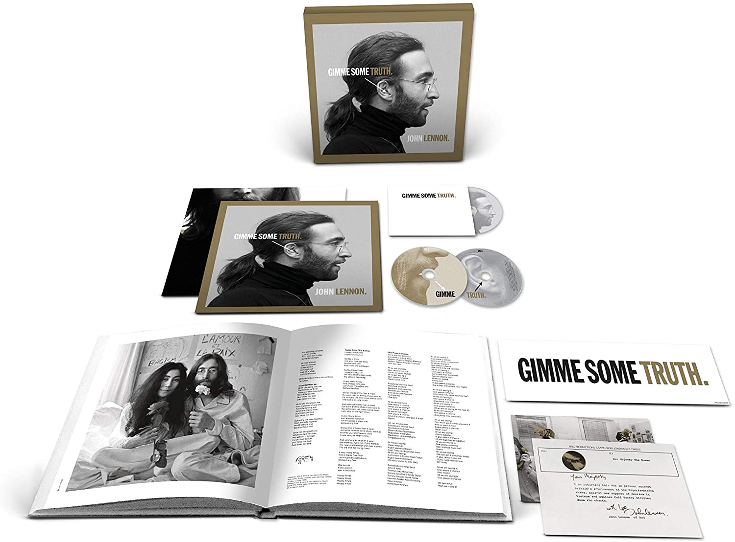 GIMME SOME TRUTH (W / BOOK) (POST) (WBR) (PCRD)-JOHN LENNON