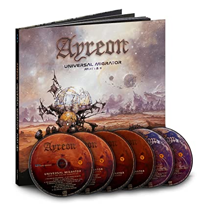 UNIVERSAL MIGRATOR PART I & II - EARBOOK (W / DV-AYREON
