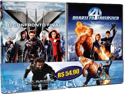 X-MEN: LAST STAND + FANTASTIC FOUR-X-MEN: CONFRONTO FINAL + QUARTETO FANTASTICO