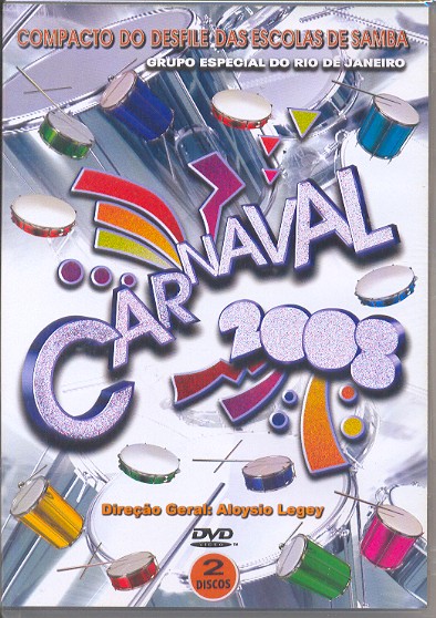 CARNAVAL 2008 - DESFILE DAS ESCOLAS DE SAMBA (2PC)-CARNAVAL 2008 - DESFILE DAS ESCOLAS DE SAMBA (2PC)